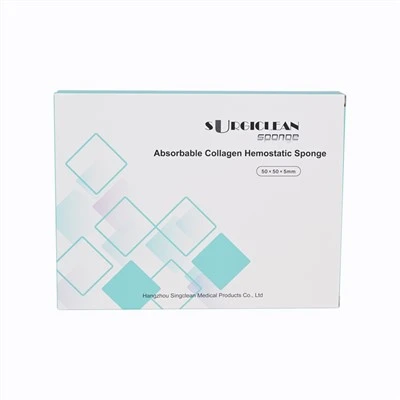 Spúinse Hemostatach Collagen In-ionsúite Máinliachta